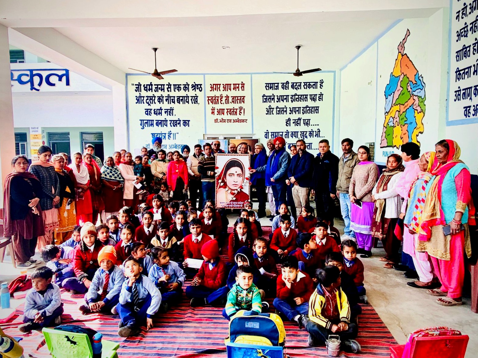 साहिब कांशीराम समाज वेलफेयर सोसाइटी ने माता रमा बाई अंबेडकर जी का जन्मदिन मनाया।